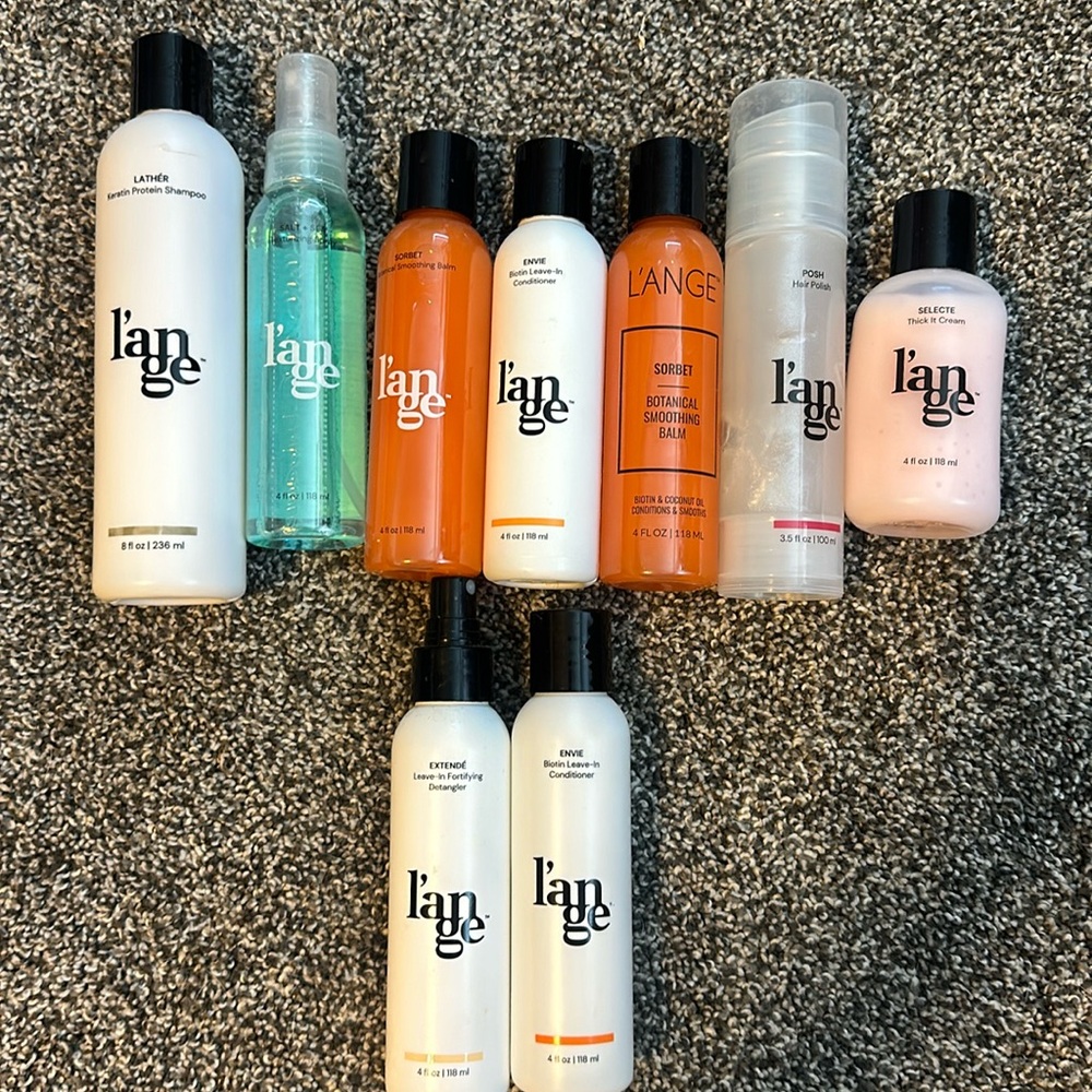 HUGE BUNDLE L’ange hair care products new unused